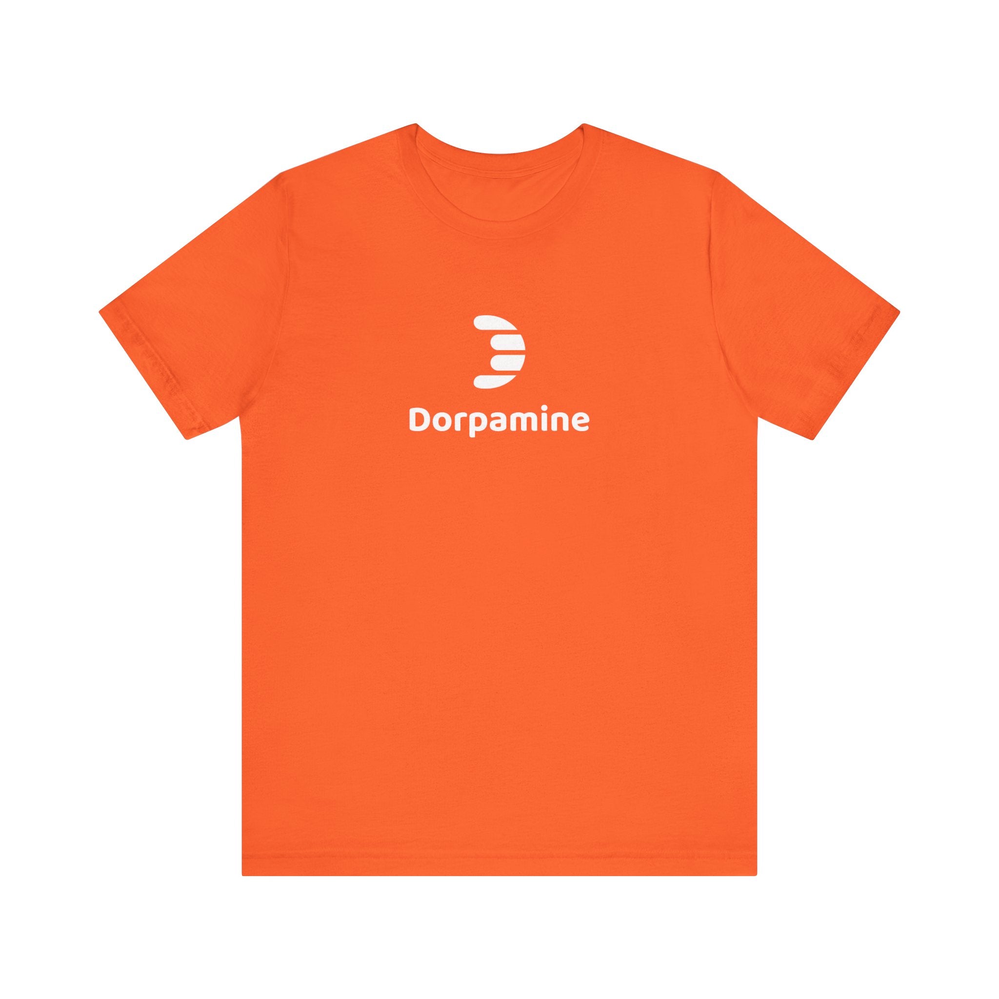 Dorpamine Classic Full Logo White Unisex Jersey Short Sleeve Tee
