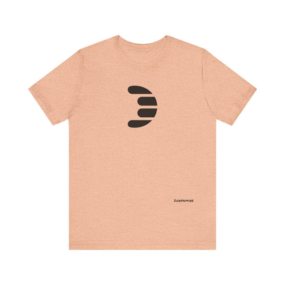 Dorpamine Classic Logo Black Unisex Jersey Short Sleeve Tee