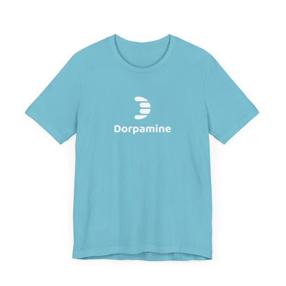 Dorpamine Classic Full Logo White Unisex Jersey Short Sleeve Tee