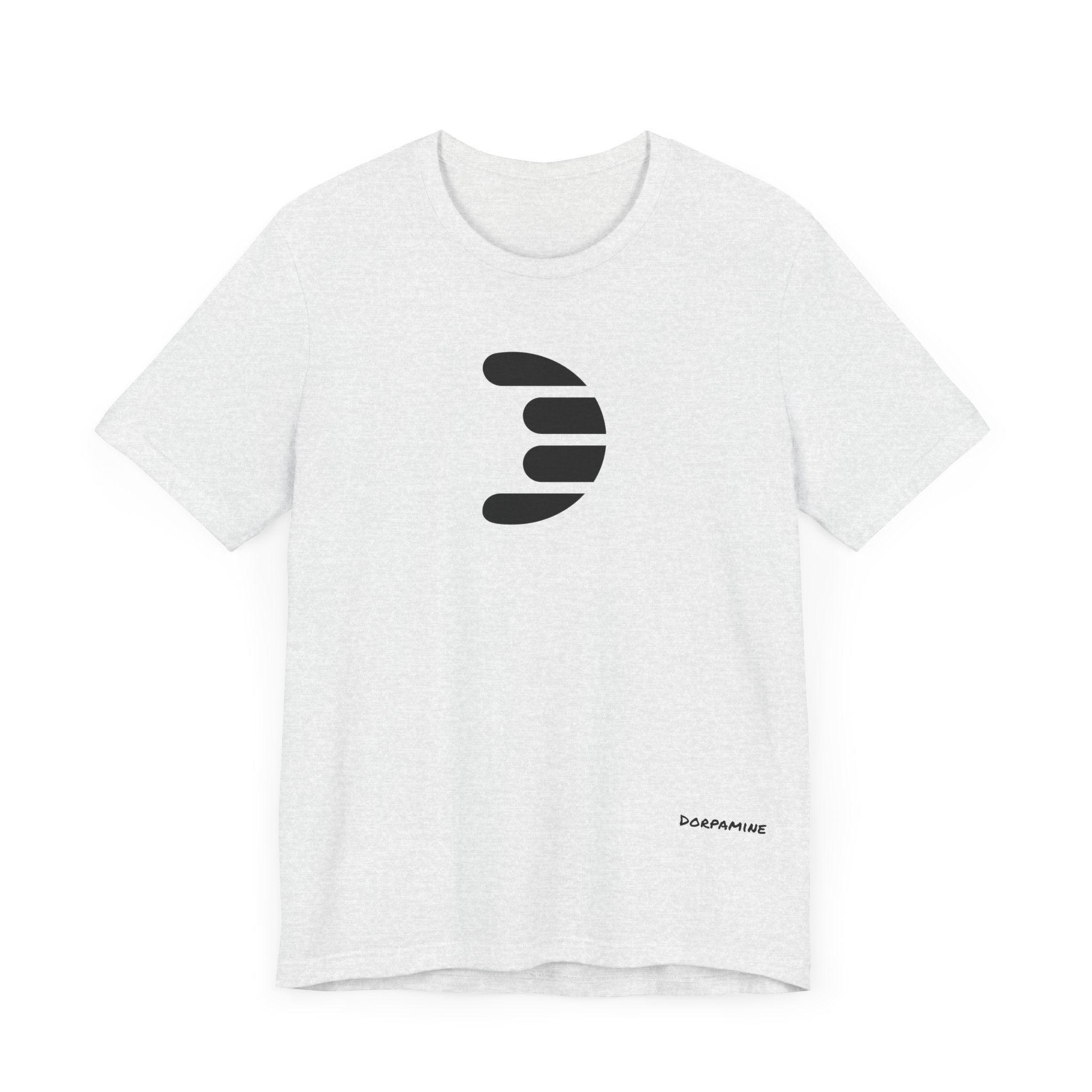 Dorpamine Classic Logo Black Unisex Jersey Short Sleeve Tee