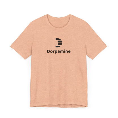 Dorpamine Classic Full Logo Black Unisex Jersey Short Sleeve Tee