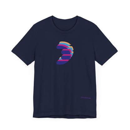 Dorpamine Double Vision (In Collaboration with Quincy Woodard) Unisex Jersey Short Sleeve Tee