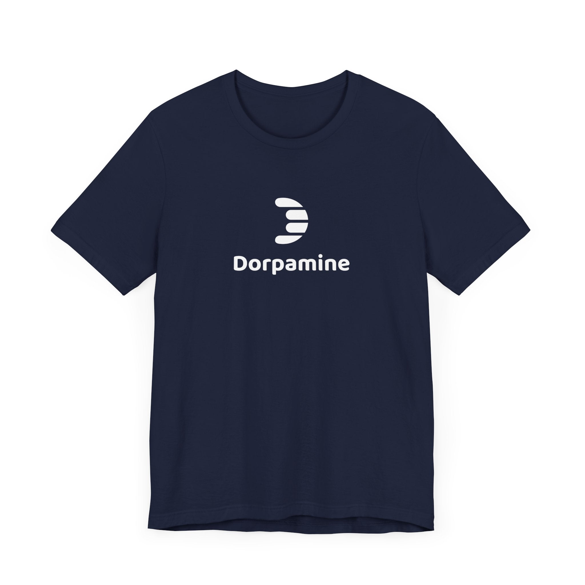 Dorpamine Classic Full Logo White Unisex Jersey Short Sleeve Tee