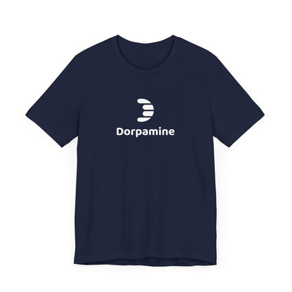 Dorpamine Classic Full Logo White Unisex Jersey Short Sleeve Tee