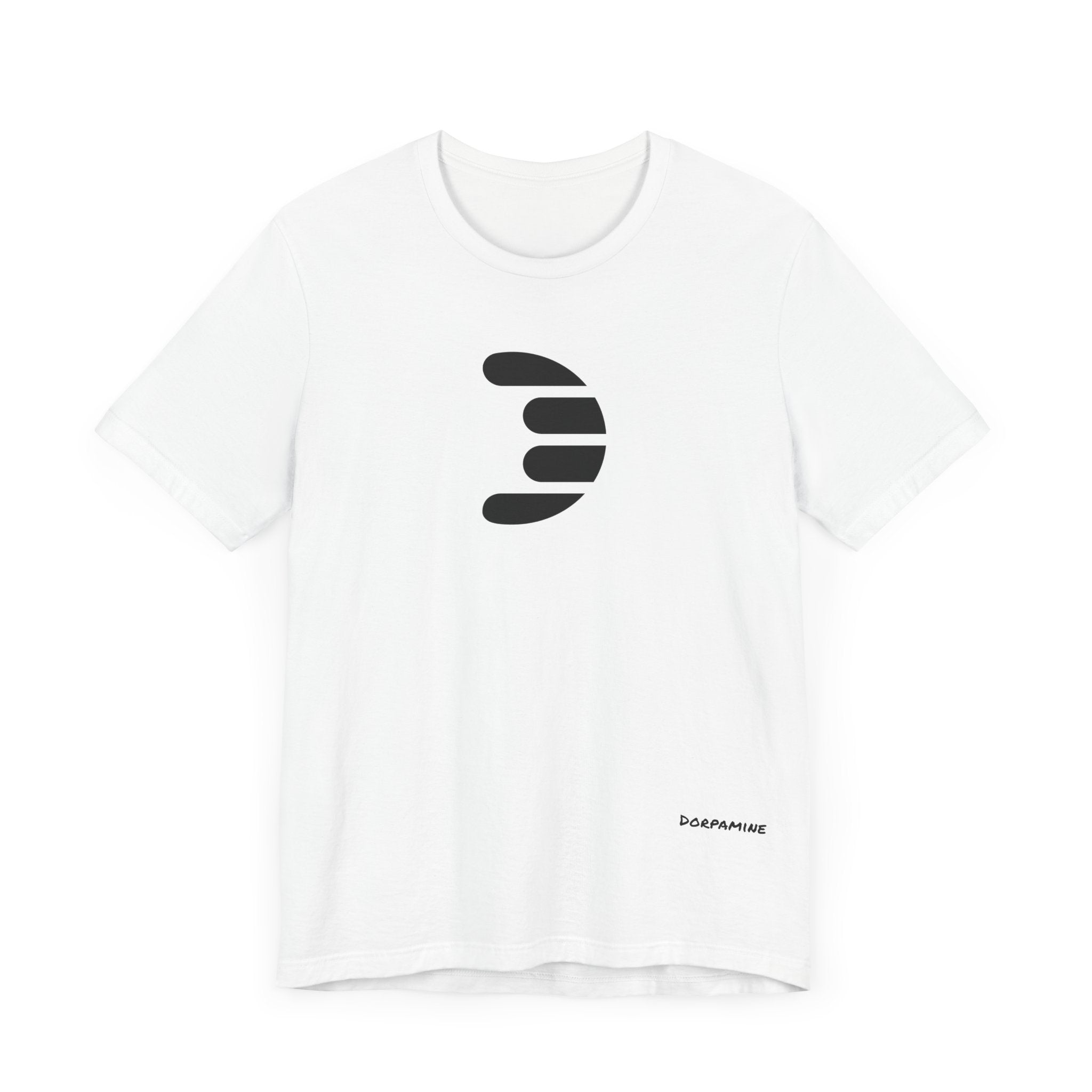 Dorpamine Classic Logo Black Unisex Jersey Short Sleeve Tee