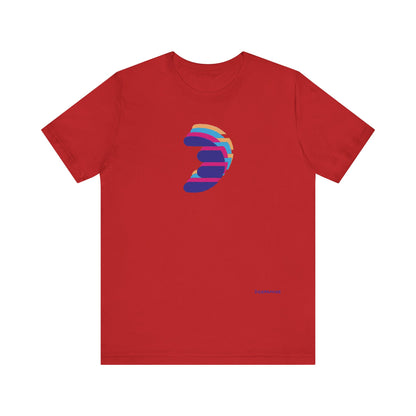 Dorpamine Double Vision (In Collaboration with Quincy Woodard) Unisex Jersey Short Sleeve Tee