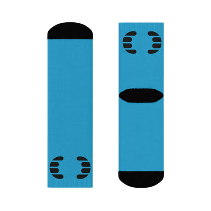 Dorpamine Hermes Blue Crew Socks