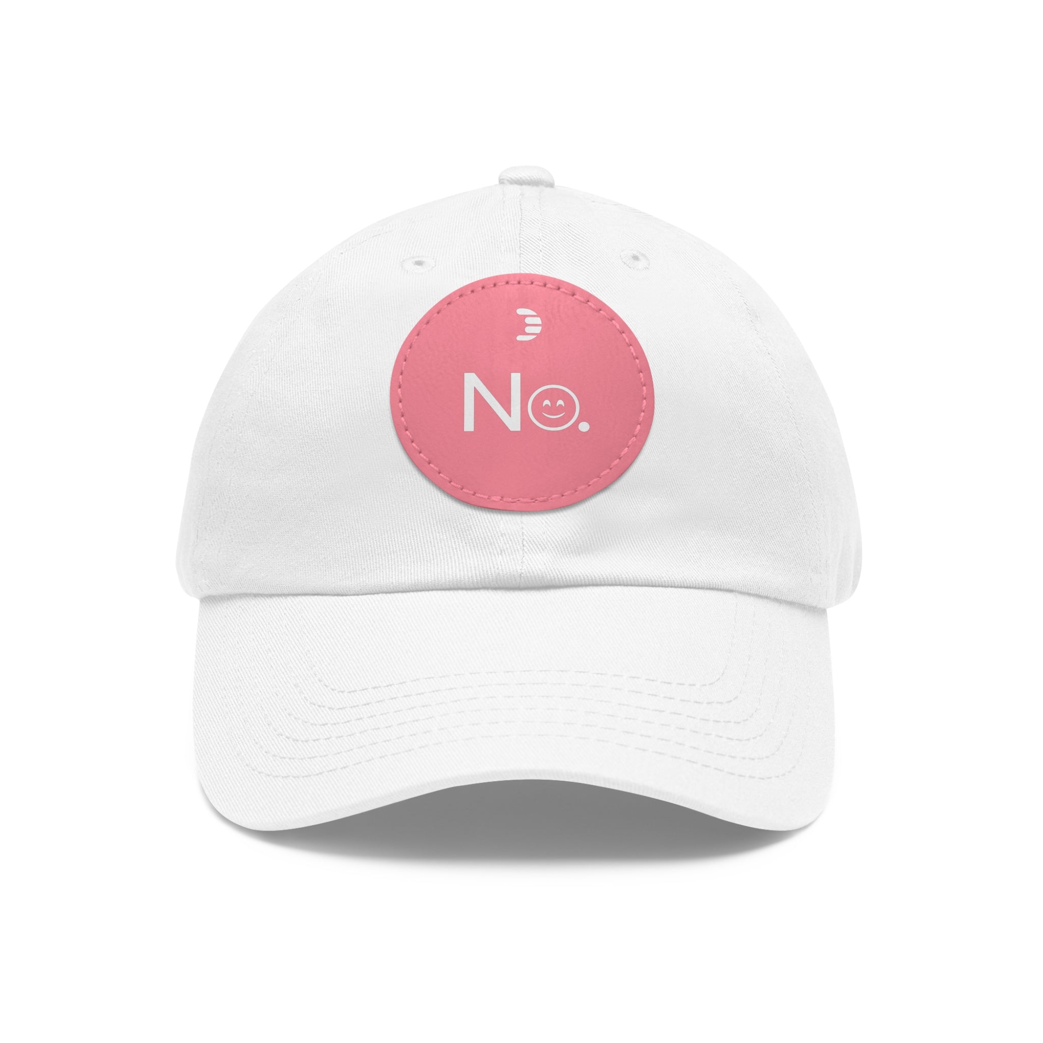 Dorpamine "No." Reclaiming Your Time Series Hat with Leather Patch (Round)