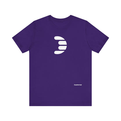 Dorpamine Classic Logo White Unisex Jersey Short Sleeve Tee