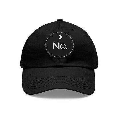 Dorpamine "No." Reclaiming Your Time Series Hat with Leather Patch (Round)