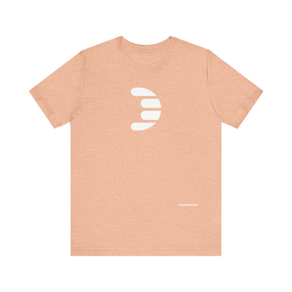 Dorpamine Classic Logo White Unisex Jersey Short Sleeve Tee