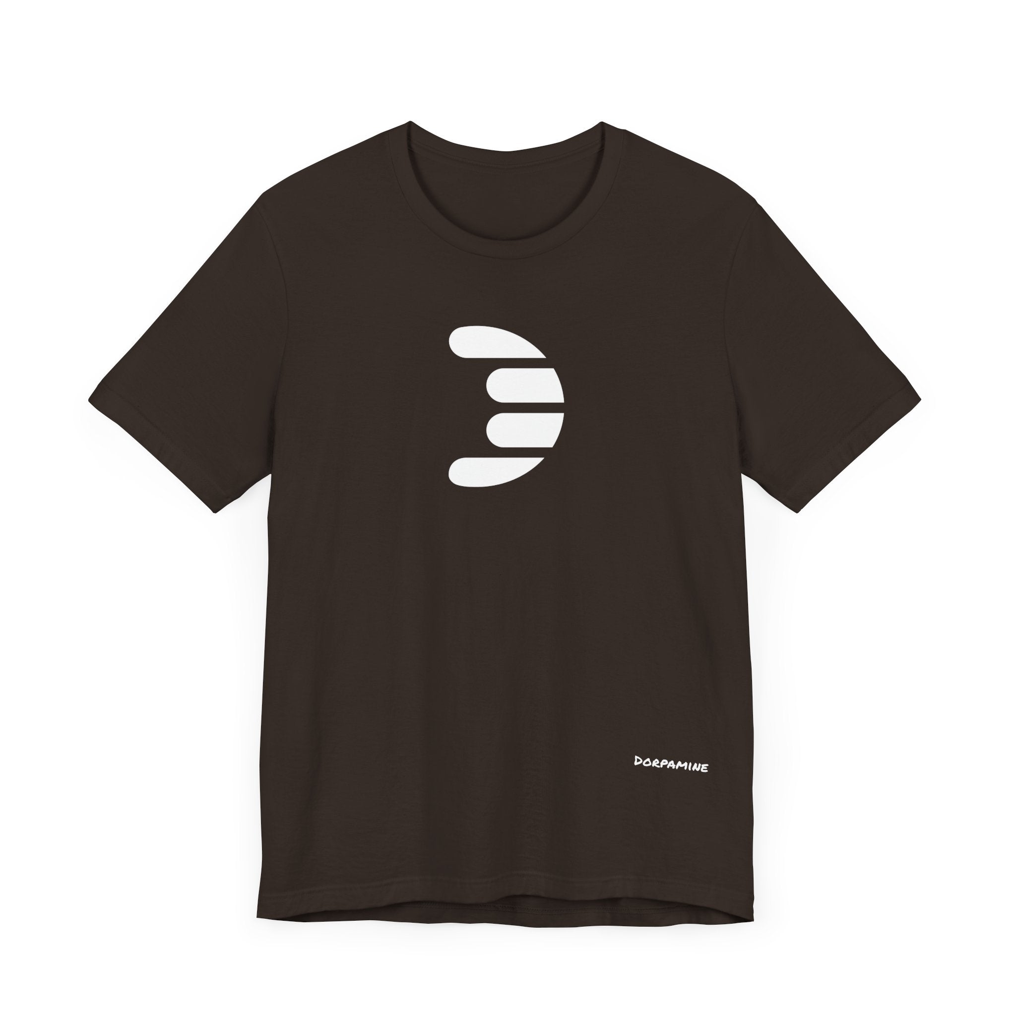 Dorpamine Classic Logo White Unisex Jersey Short Sleeve Tee