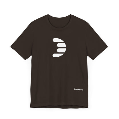 Dorpamine Classic Logo White Unisex Jersey Short Sleeve Tee