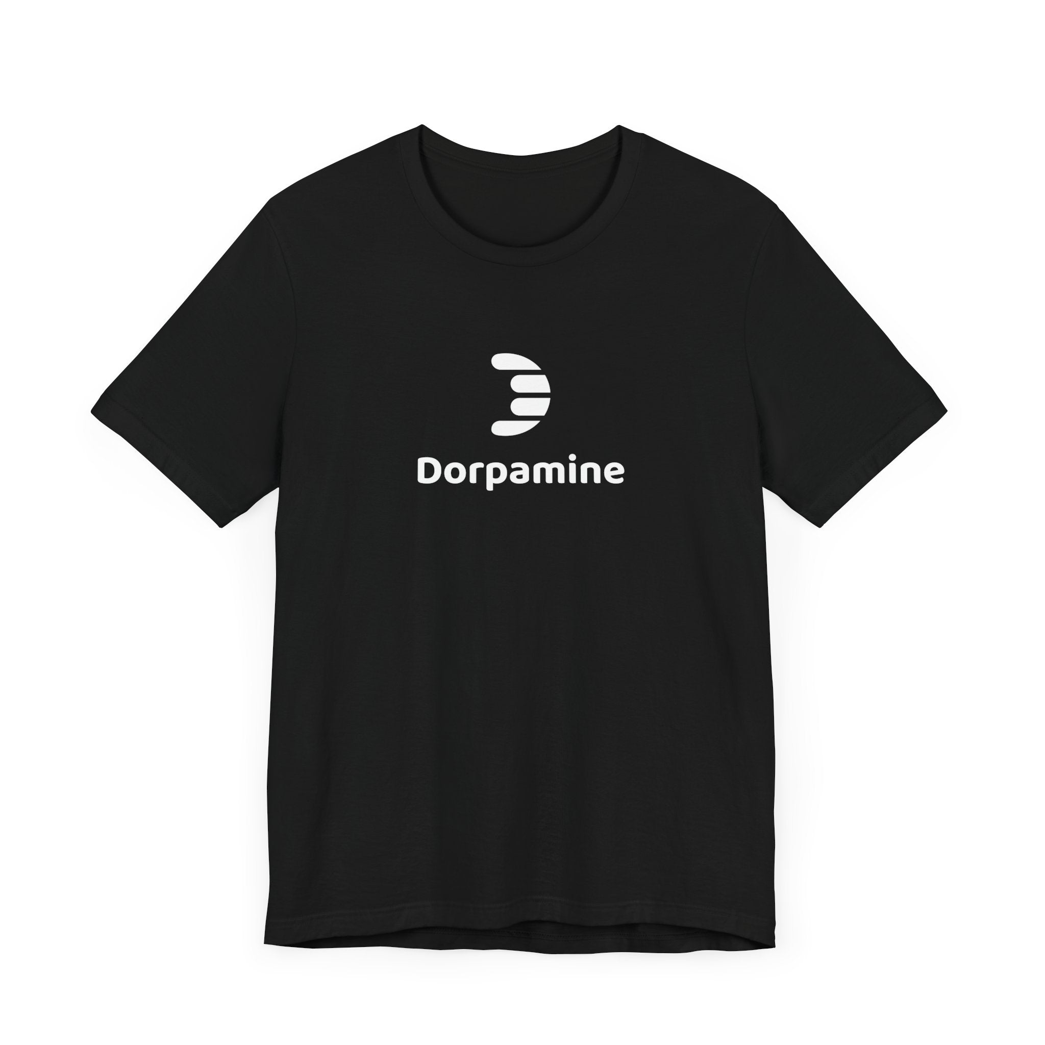 Dorpamine Classic Full Logo White Unisex Jersey Short Sleeve Tee