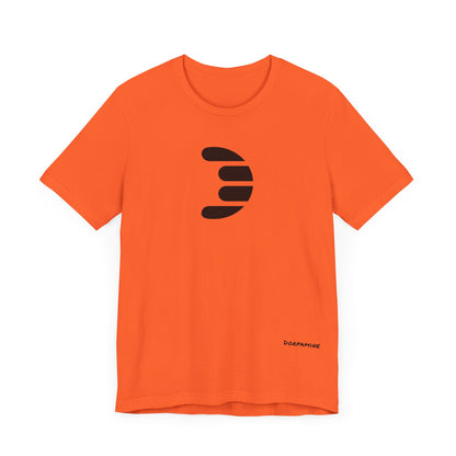 Dorpamine Classic Logo Black Unisex Jersey Short Sleeve Tee