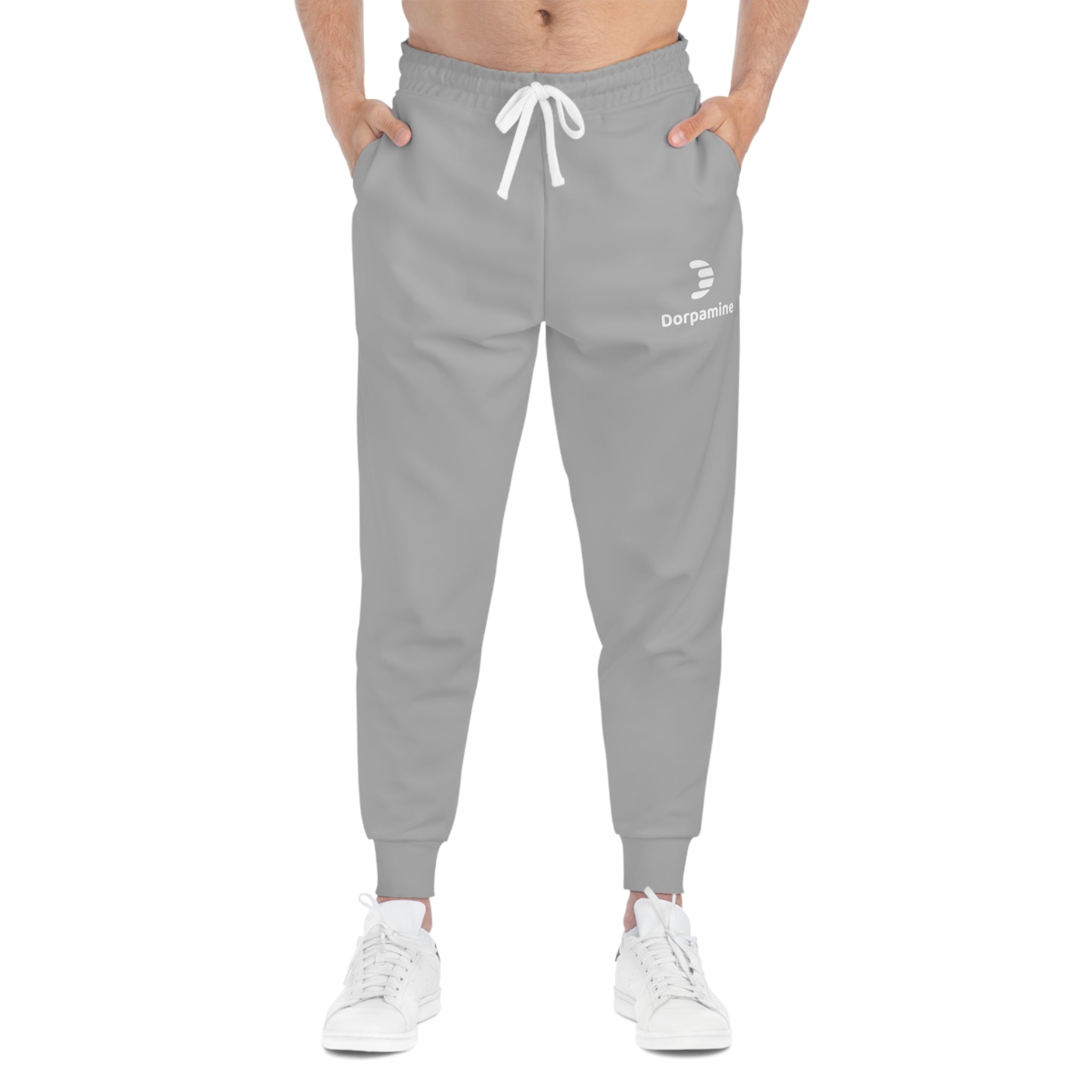 Dorpamine Classic Grey Unisex Athletic Joggers