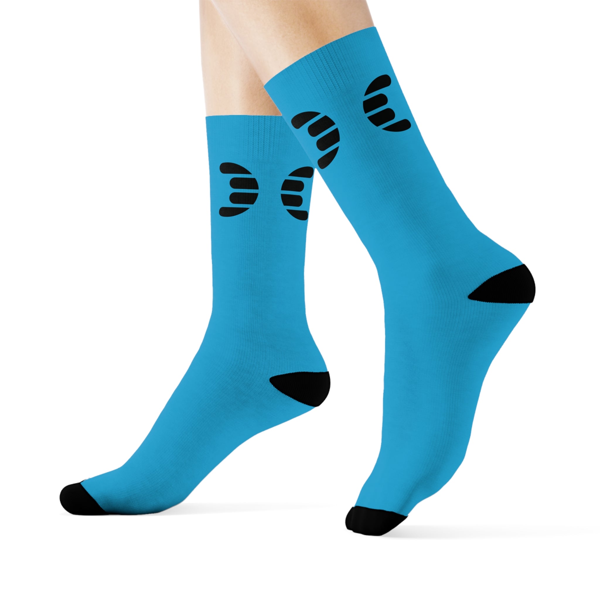 Dorpamine Hermes Blue Crew Socks