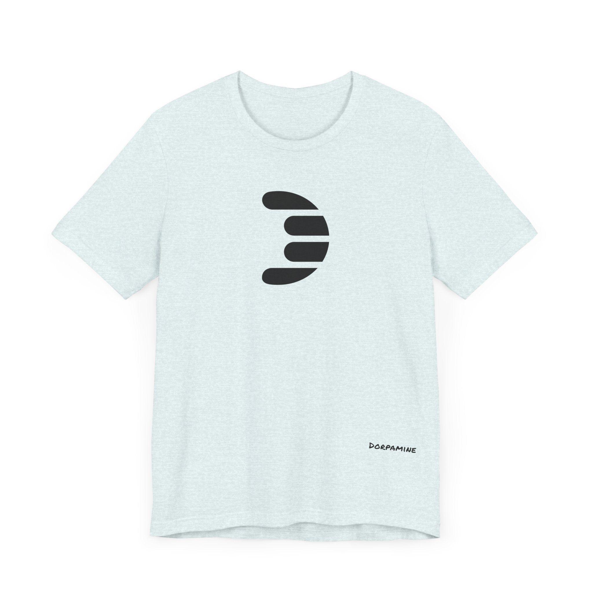 Dorpamine Classic Logo Black Unisex Jersey Short Sleeve Tee