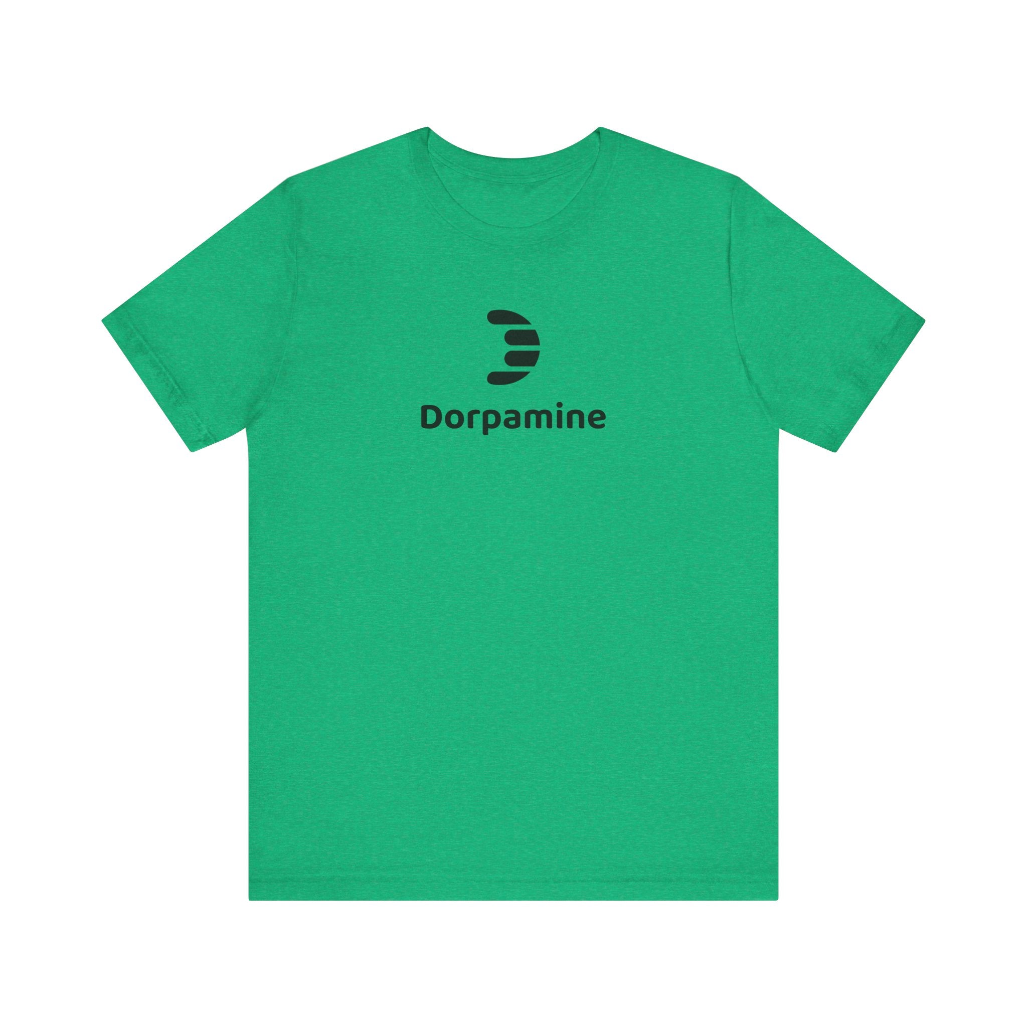 Dorpamine Classic Full Logo Black Unisex Jersey Short Sleeve Tee