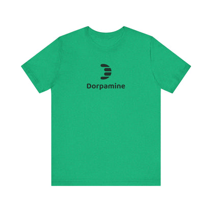 Dorpamine Classic Full Logo Black Unisex Jersey Short Sleeve Tee