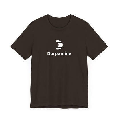 Dorpamine Classic Full Logo White Unisex Jersey Short Sleeve Tee