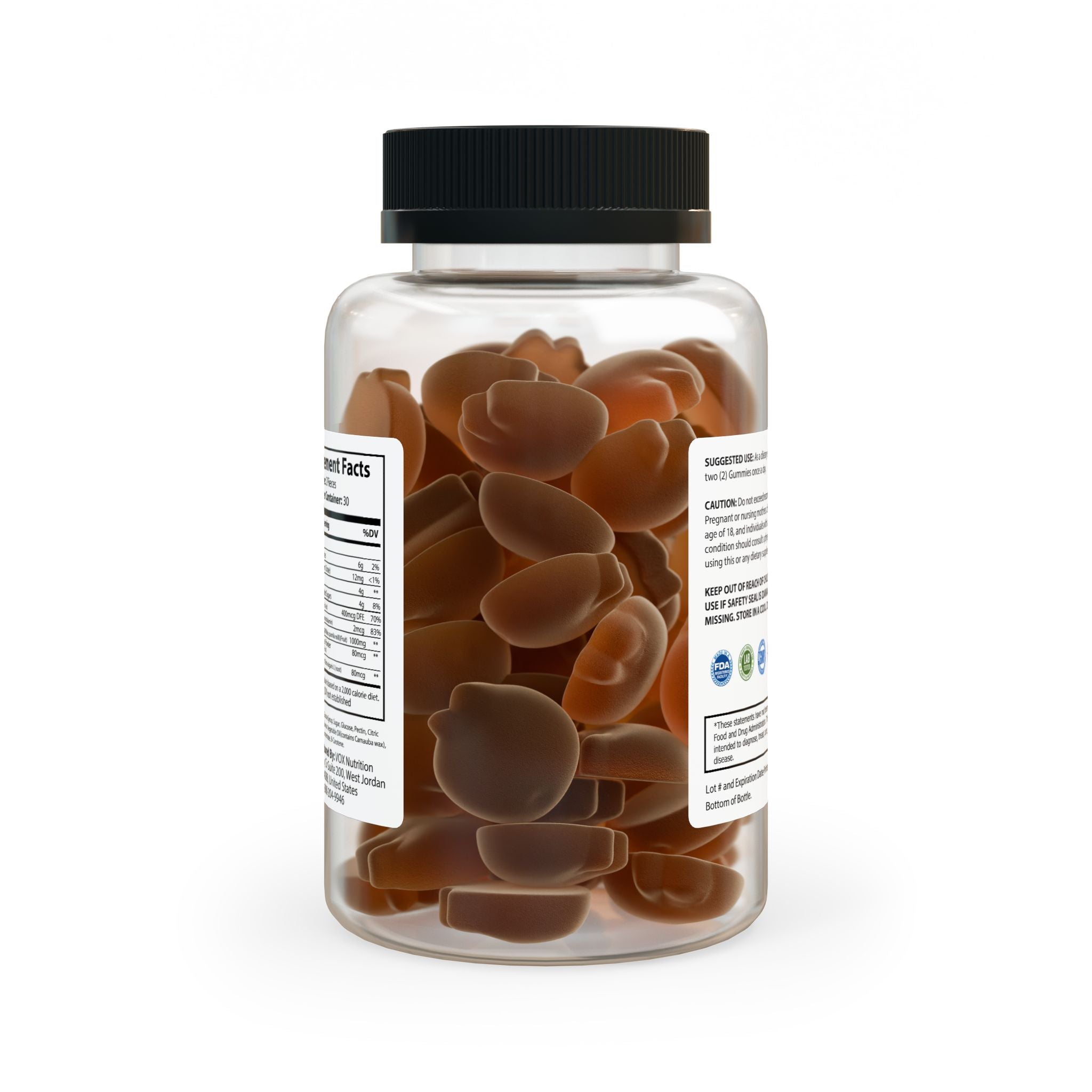 Dorpamine Vitality Apple Cider Vinegar Gummies (60 Gummies)