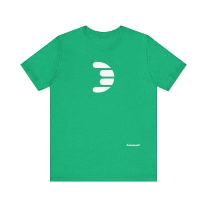 Dorpamine Classic Logo White Unisex Jersey Short Sleeve Tee