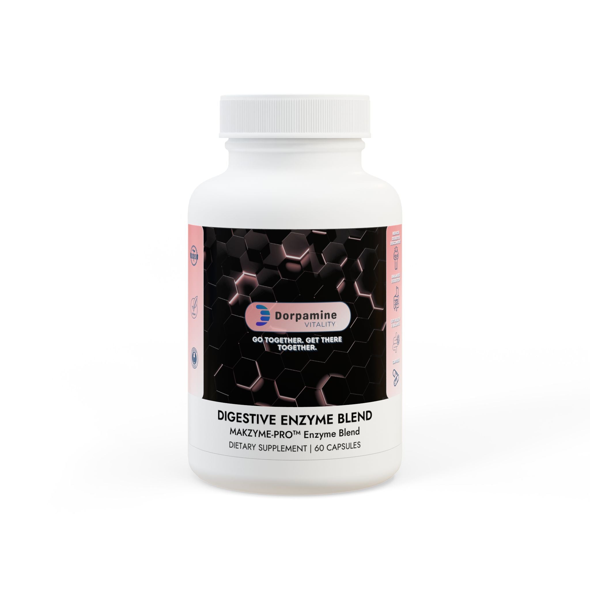 Dorpamine Vitality Digestive Enzyme Blend Supplement (60 Capsules)