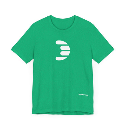 Dorpamine Classic Logo White Unisex Jersey Short Sleeve Tee