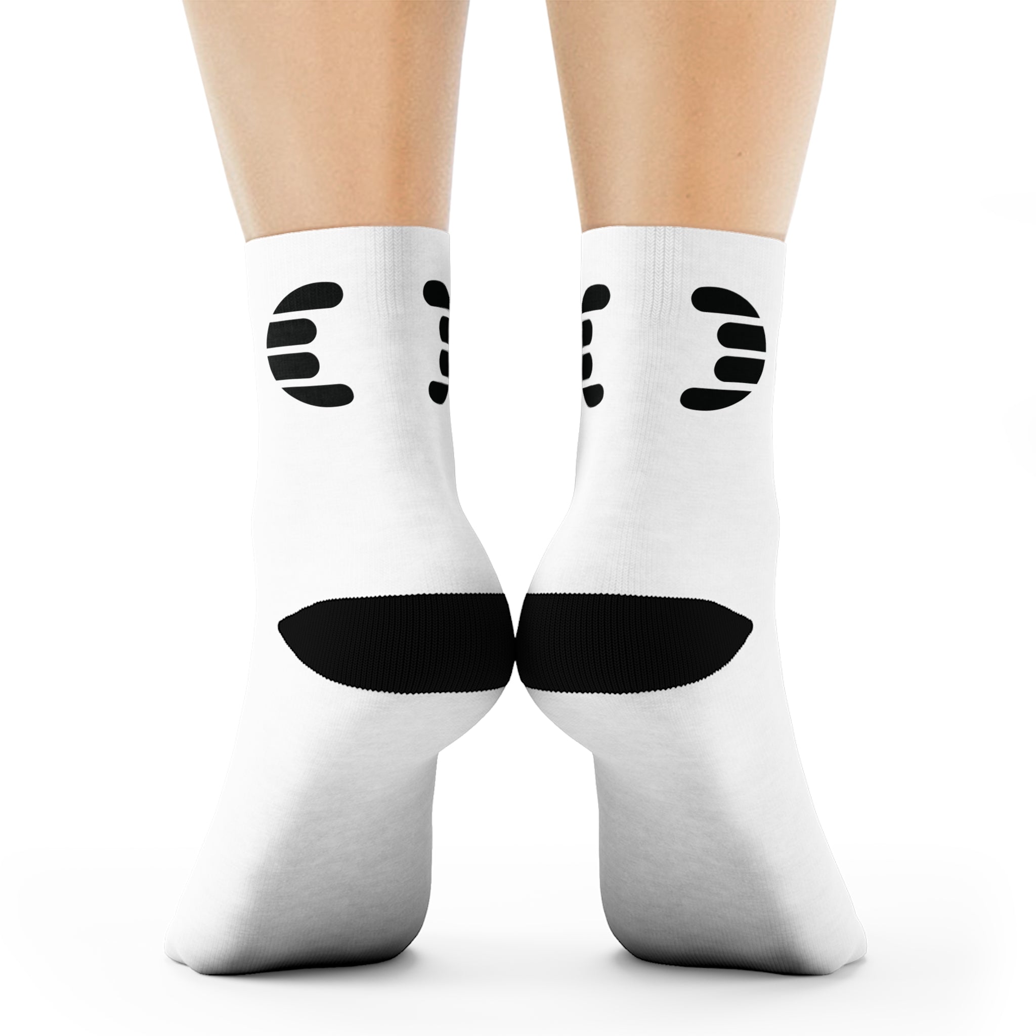 Dorpamine Hermes White Crew Socks