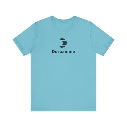 Dorpamine Classic Full Logo Black Unisex Jersey Short Sleeve Tee