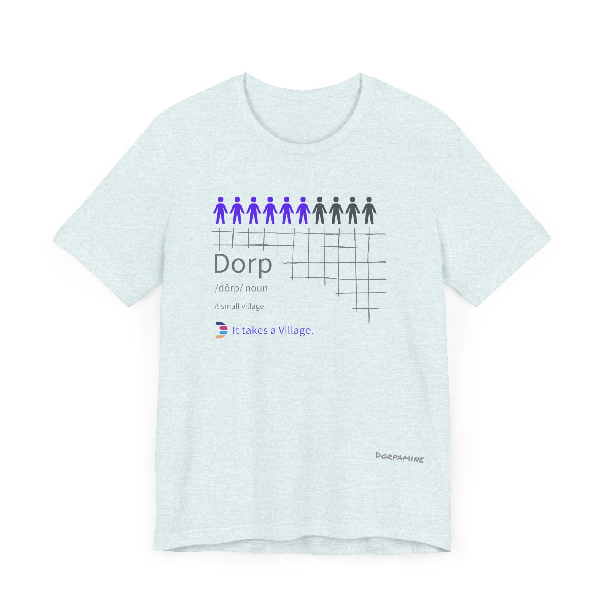 Dorpamine Dorp Definitions Unisex Jersey Short Sleeve Tee