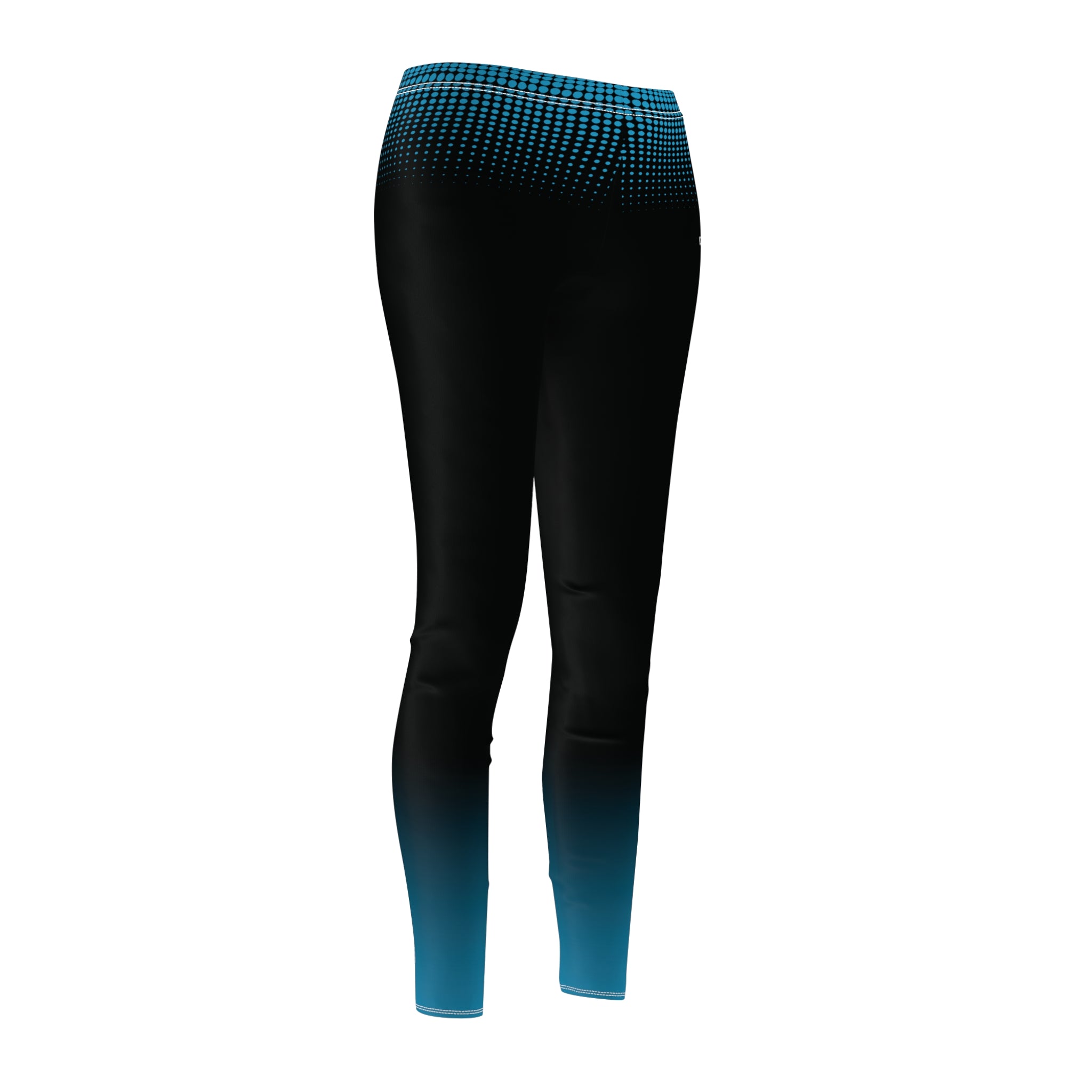 Dorpamine Fusion Blue Women's Cut & Sew Leggings