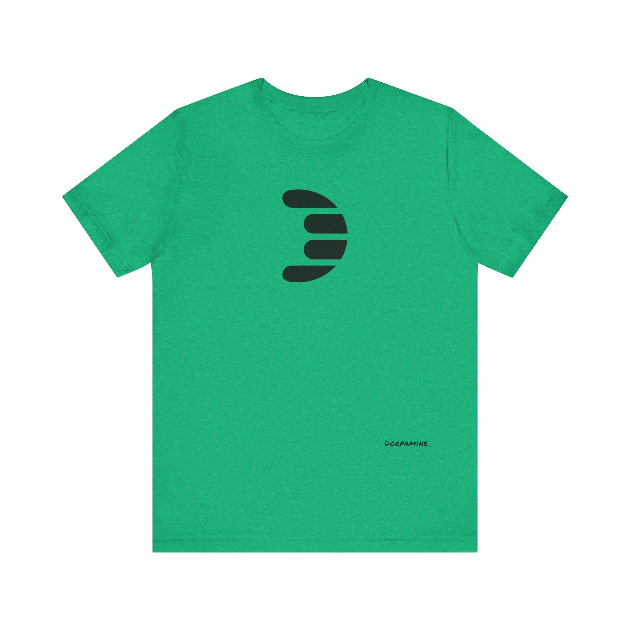 Dorpamine Classic Logo Black Unisex Jersey Short Sleeve Tee