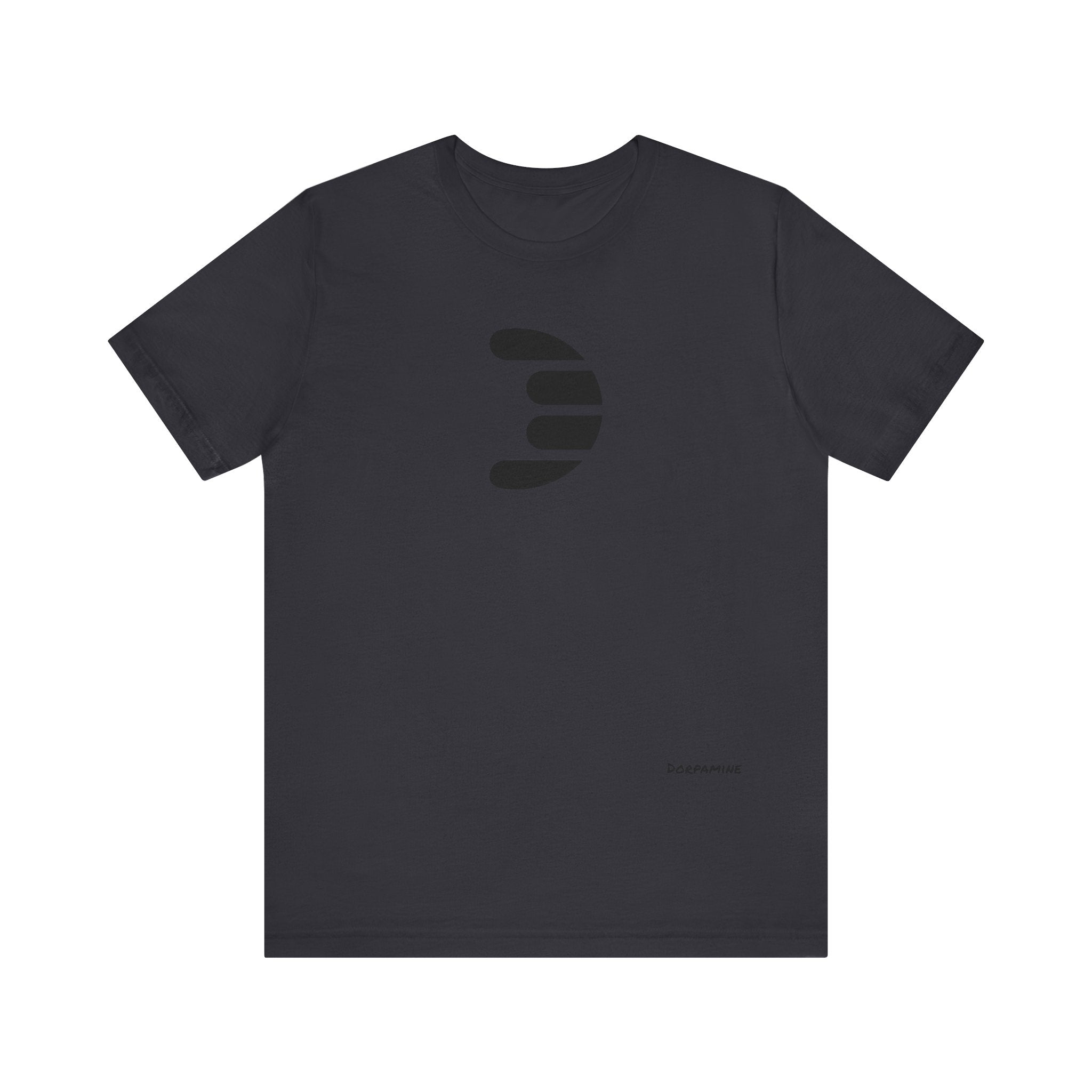 Dorpamine Classic Logo Black Unisex Jersey Short Sleeve Tee