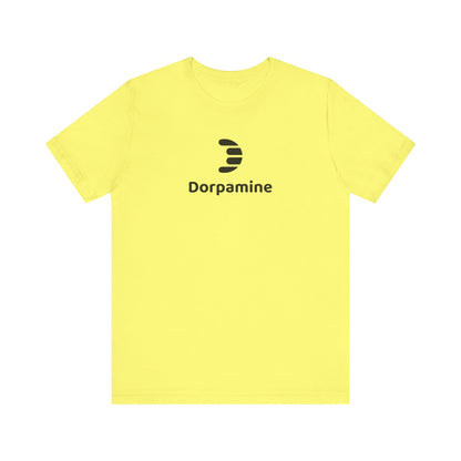 Dorpamine Classic Full Logo Black Unisex Jersey Short Sleeve Tee
