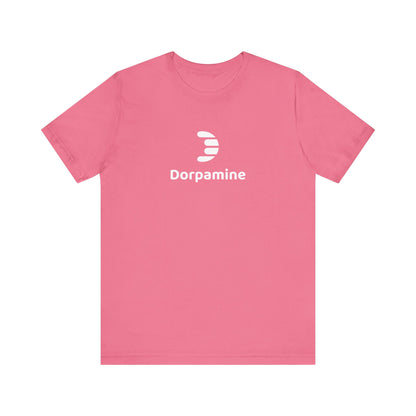 Dorpamine Classic Full Logo White Unisex Jersey Short Sleeve Tee
