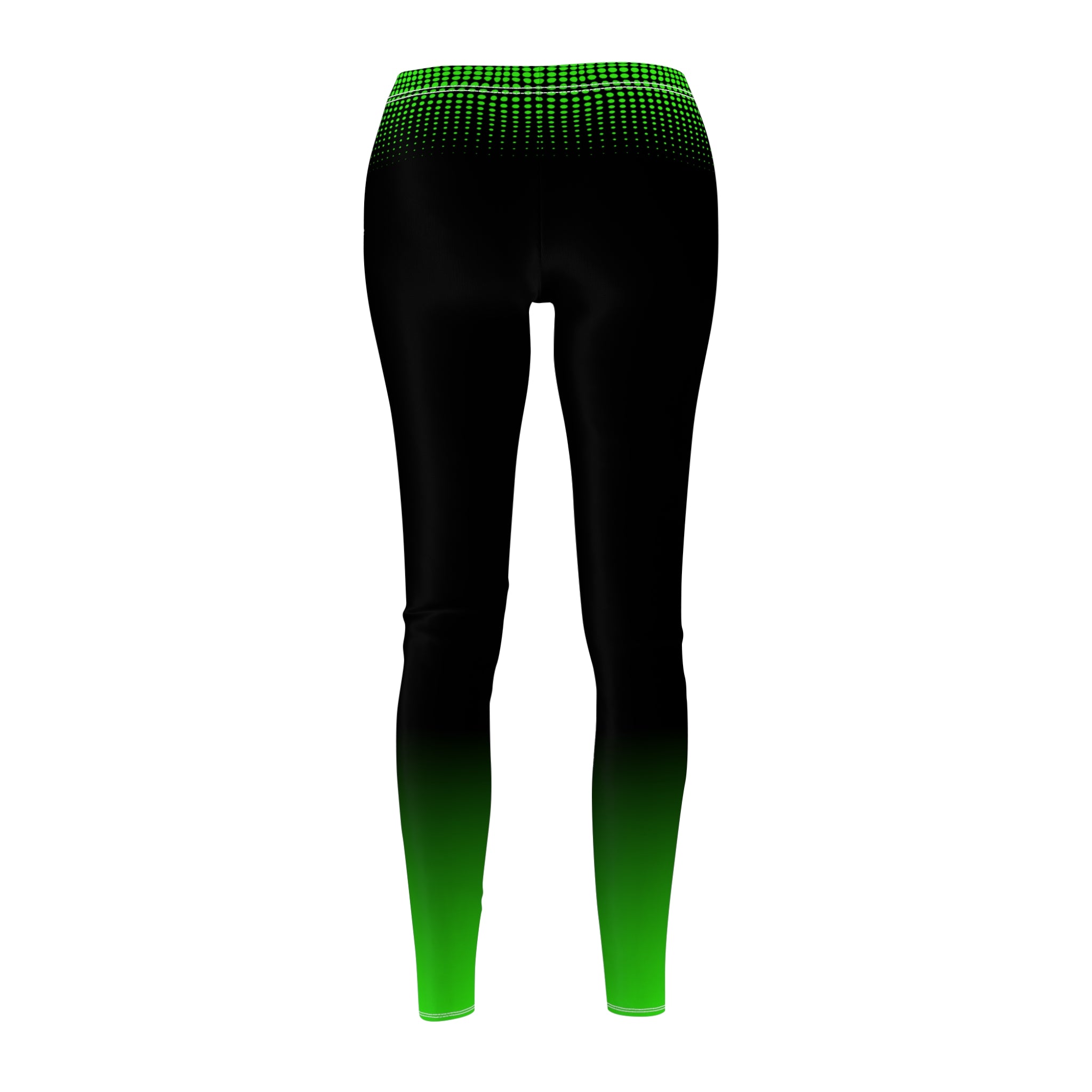 Dorpamine Fusion Green Women's Cut & Sew Leggings