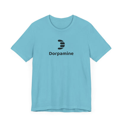 Dorpamine Classic Full Logo Black Unisex Jersey Short Sleeve Tee