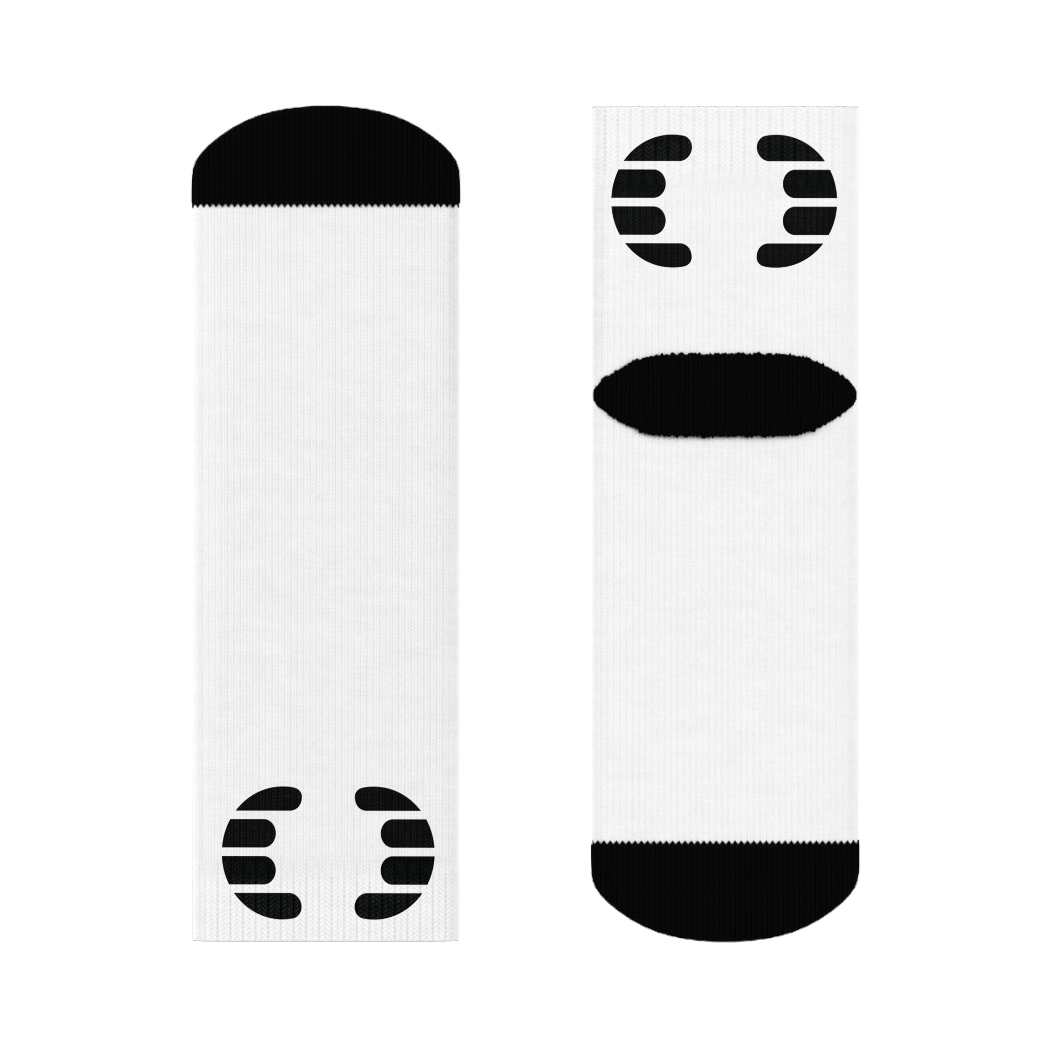 Dorpamine Hermes White Crew Socks