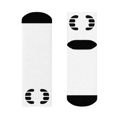 Dorpamine Hermes White Crew Socks