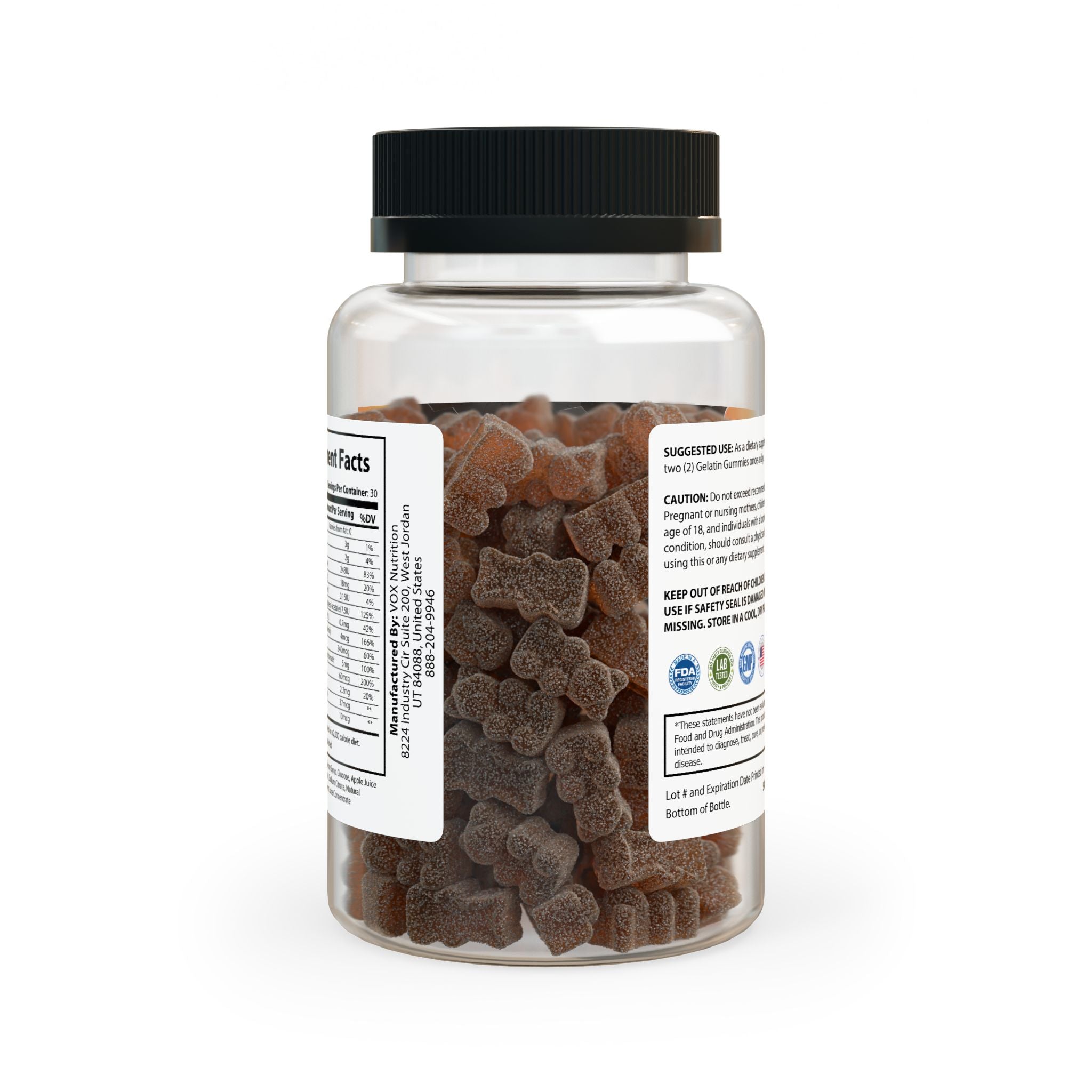 Dorpamine Vitality Multivitamin Gummies for Adults (60 Gummies)
