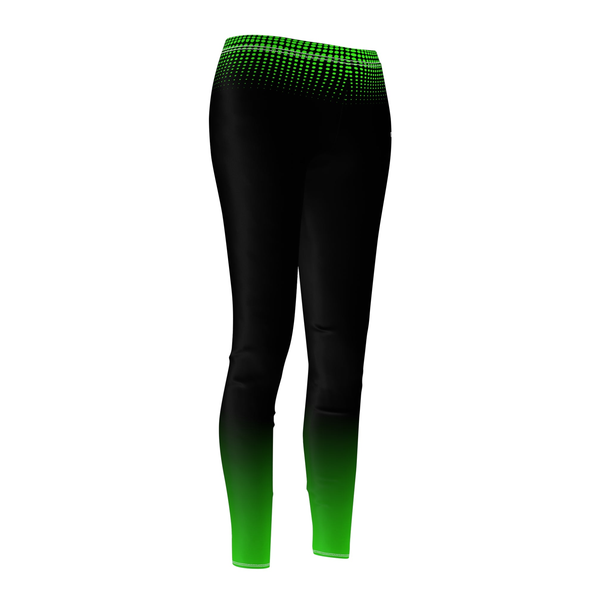 Dorpamine Fusion Green Women's Cut & Sew Leggings