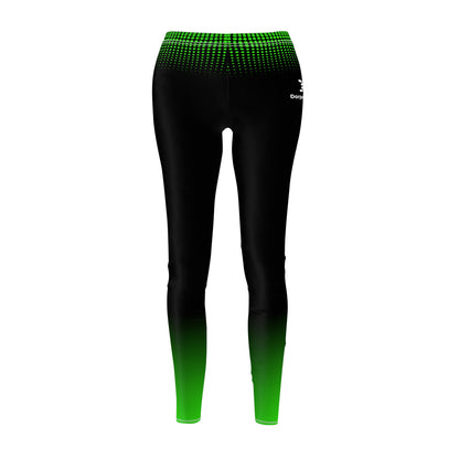 Dorpamine Fusion Green Women's Cut & Sew Leggings