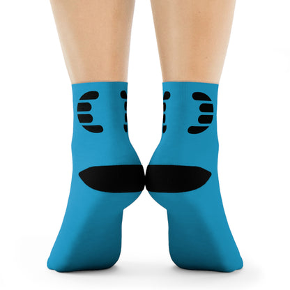 Dorpamine Hermes Blue Crew Socks