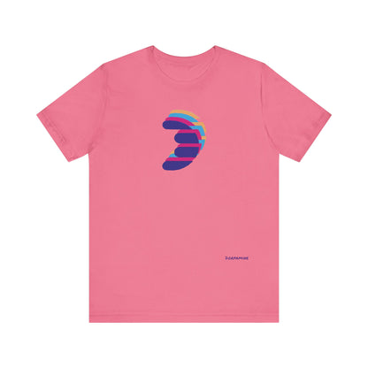 Dorpamine Double Vision (In Collaboration with Quincy Woodard) Unisex Jersey Short Sleeve Tee