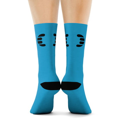 Dorpamine Hermes Blue Crew Socks