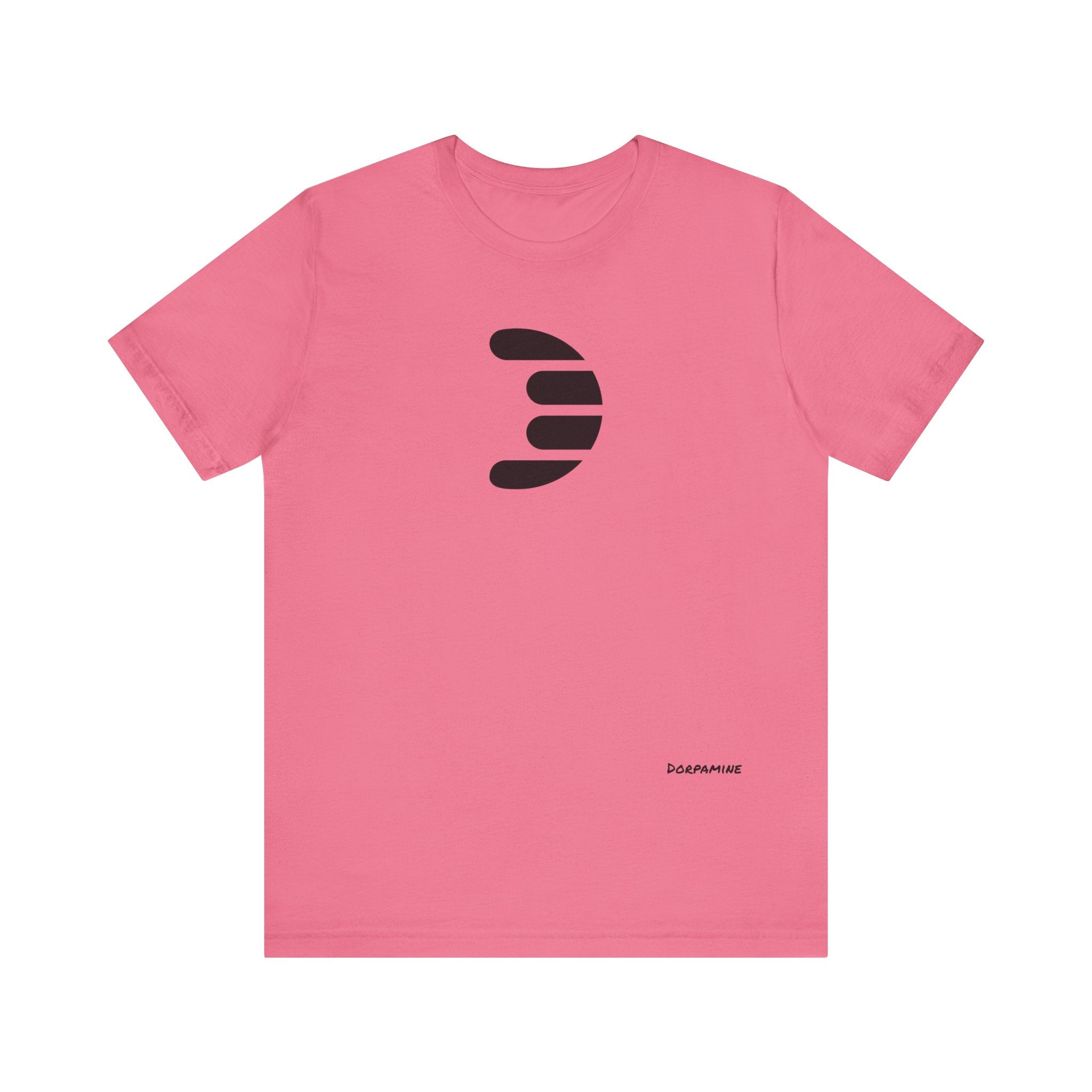 Dorpamine Classic Logo Black Unisex Jersey Short Sleeve Tee