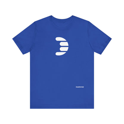 Dorpamine Classic Logo White Unisex Jersey Short Sleeve Tee