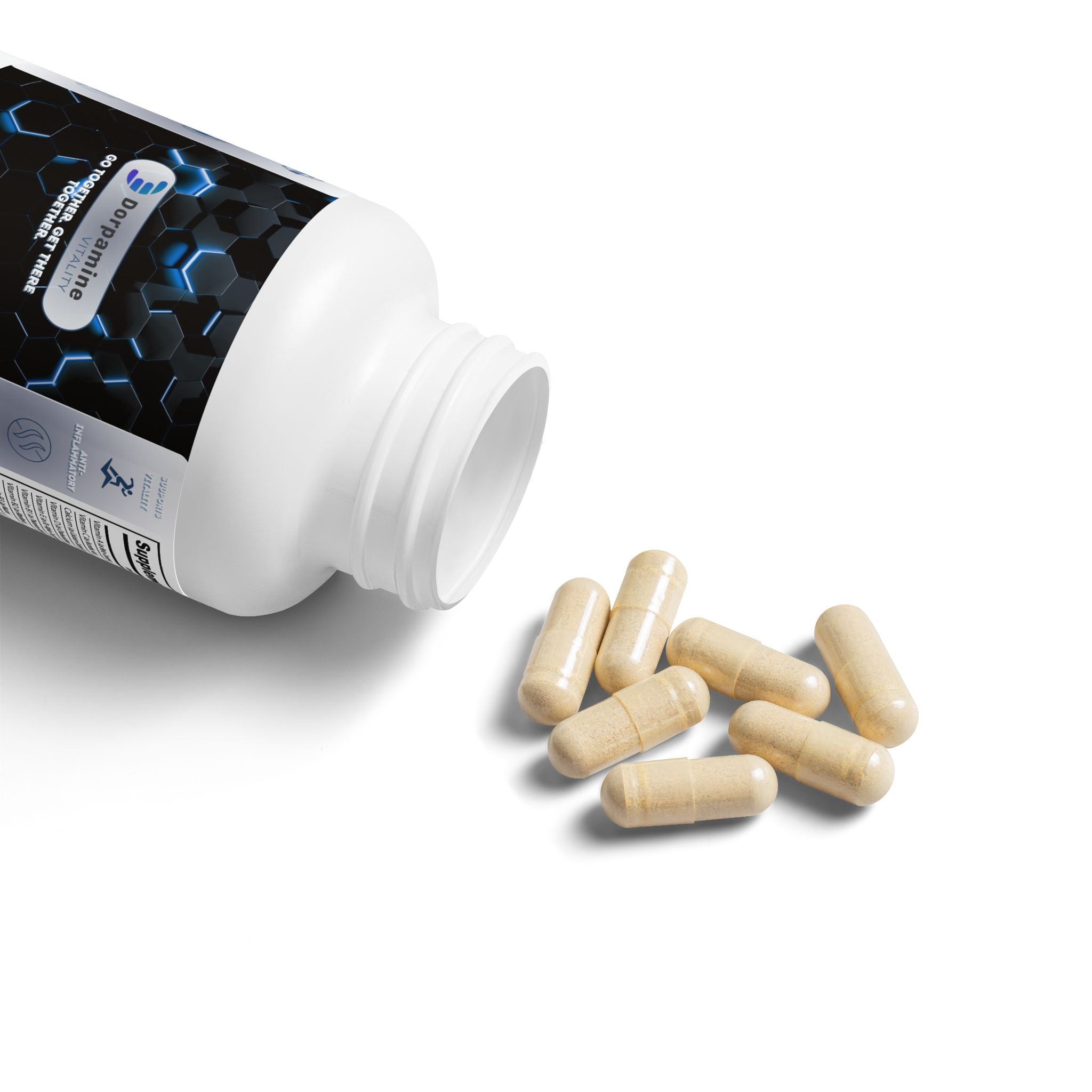 Dorpamine Vitality Multivitamin for Men Supplement (60 Capsules)